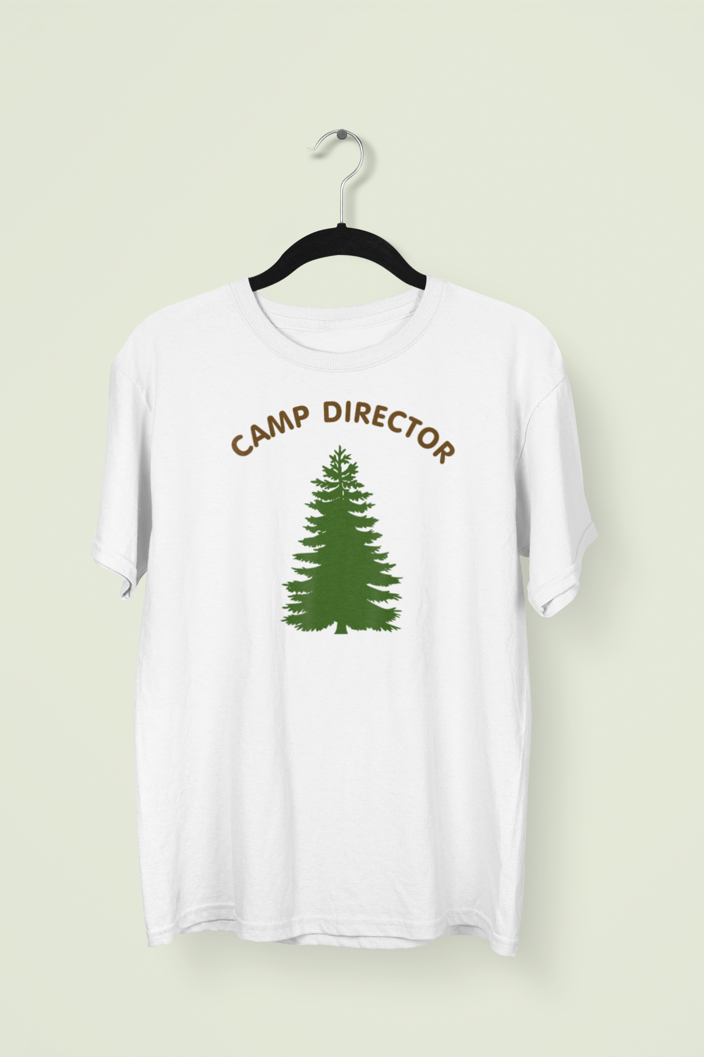 Camp Director Counselor Summer Pine Tree Unisex T shirt